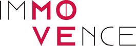 Das IMMOVENCE Logo auf einem weißen Hintergrund